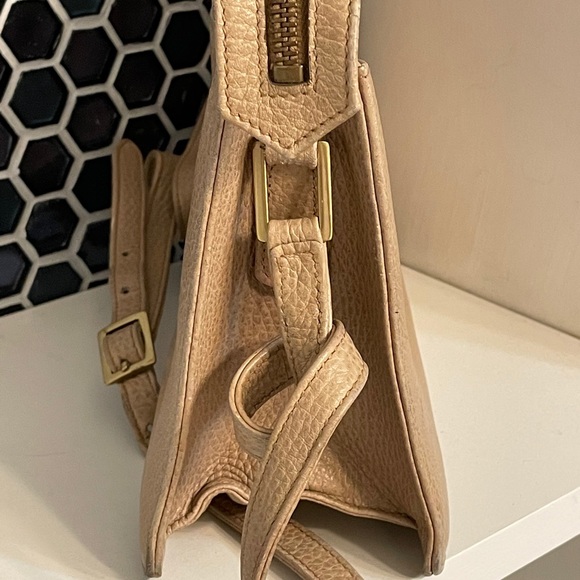 Vintage Mark Cross Pebbled Leather Crossbody Bag - Picture 6 of 16